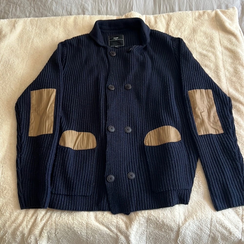 Lifetime, clothing, knit button sweater, wool, soft, and cozy in excellent cond